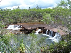 Fruit Bat Falls - crook road in but great swimming