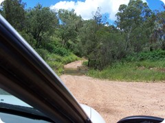 Road to Irvinebank from Mt Garnet