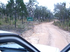 Road to Irvinebank from Mt Garnet